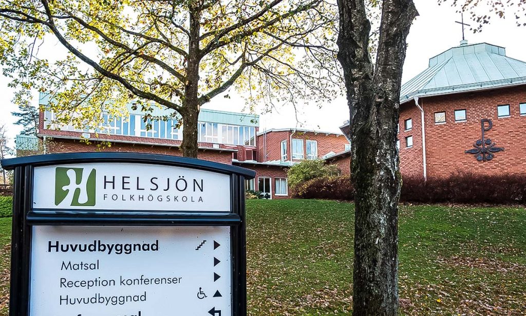 Helsjöns folkhögskola, kapellet.